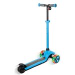 Monopattino elettrico a piastre Globber da 6 anni a tre ruote Azzurro